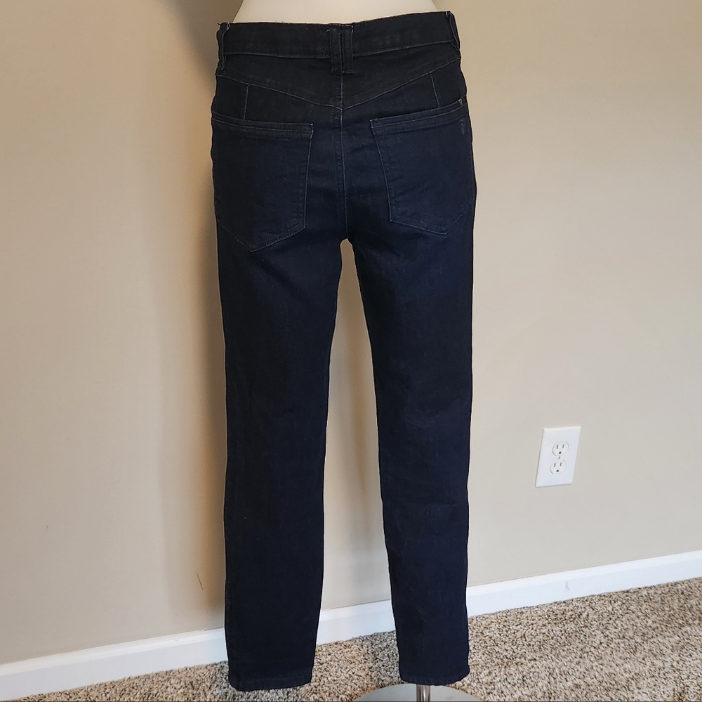 Kuhl Kontour skinny dark wash denim short inseam - Picture 3 of 11